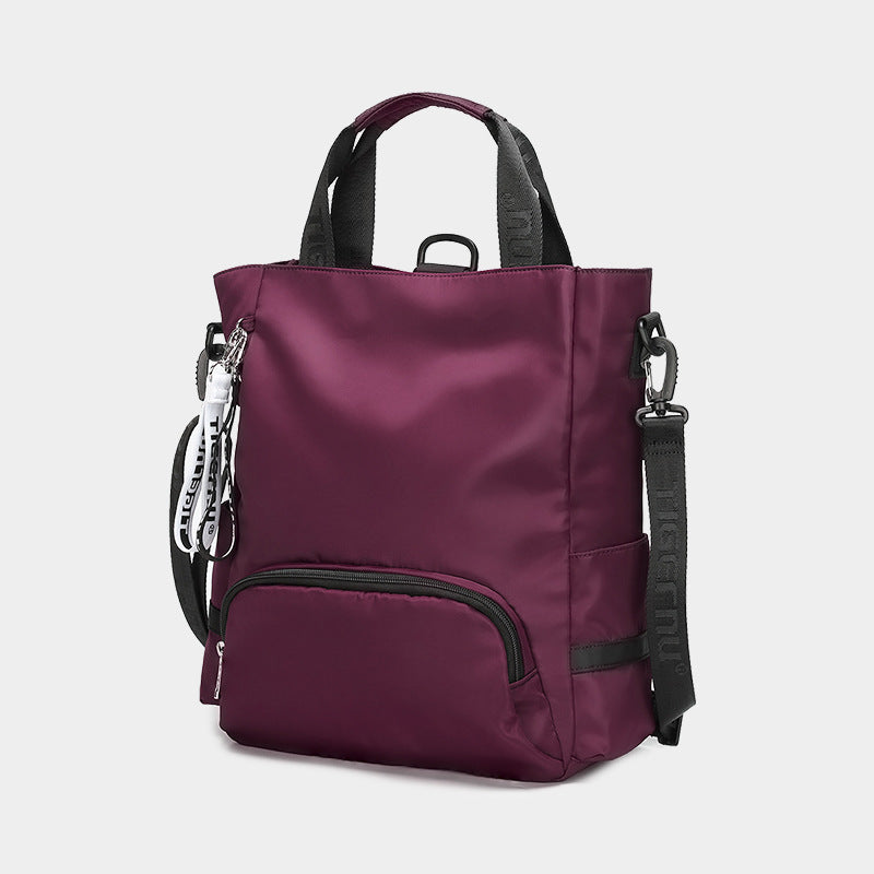 Women's Candy-colored Handbag Fresh College Style Girl's Shoulder Casual Crossbody Bag