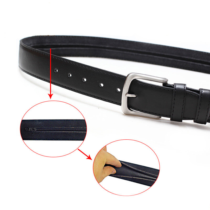 Safe And Convenient Anti-theft Pin Buckle Belt