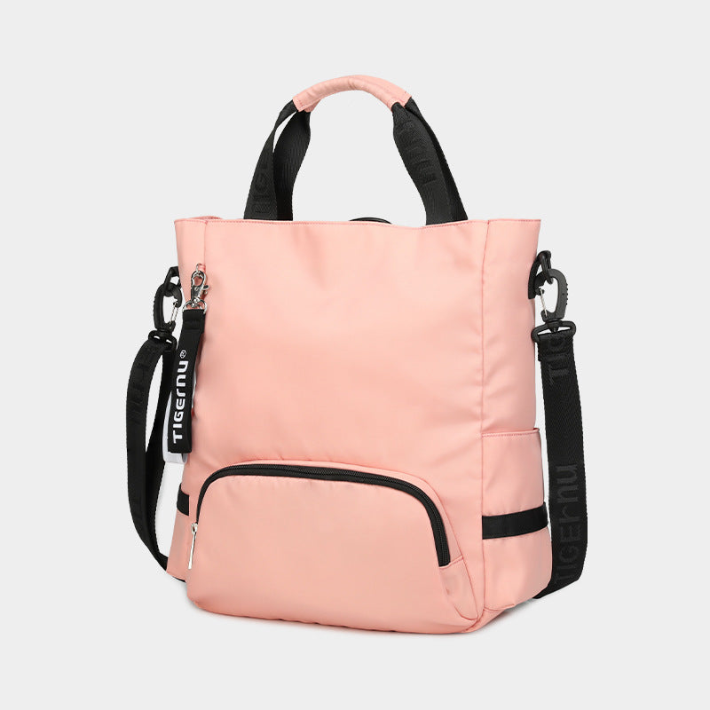 Women's Candy-colored Handbag Fresh College Style Girl's Shoulder Casual Crossbody Bag