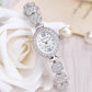Watch Bracelet Quartz Full Star Diamond Women's Watch