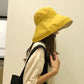 Female summer suntan Sun anti UV face mask hat