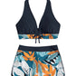 Swimming River Swimwear New Bikini Swimsuit Split Printed Boxers Sexy