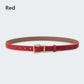 Suede Frosted Leather Women's Belt Cowhide Retro