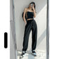 American Loose Bundle Feet Casual Slimming Spice Girl Street Sweatpants
